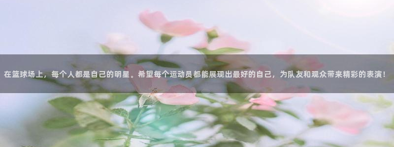 在篮球场上，每个人都是自己的明星。希望每个运动员都能展现出最好的自己，为队友和观众带来精彩的表演！